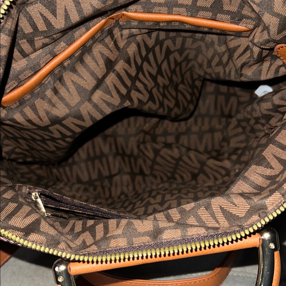 Mkf Collection Brown Monogram Backpack - image 6